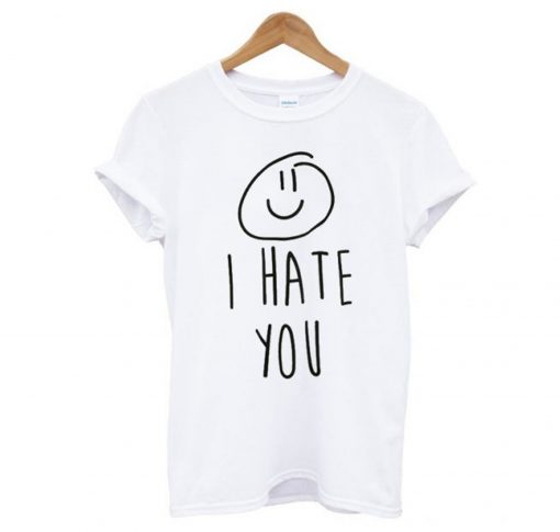 I Hate You Smiley T-Shirt (GPMU)