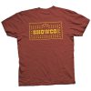 Led Zeppelin 1973 SHOWCO Crew North American Tour Staff T Shirt Back (GPMU)