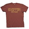 Led Zeppelin 1973 SHOWCO Crew North American Tour Staff T Shirt (GPMU)