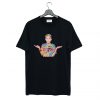 Miley Cyrus ice cream Black T-Shirt (GPMU)