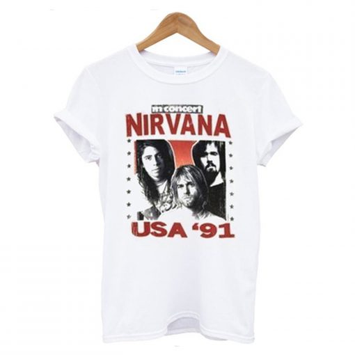 Nirvana USA 91 T-Shirt (GPMU)