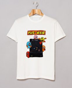 Pacman Retro Classic Arcade Game Crazy T Shirt (GPMU)