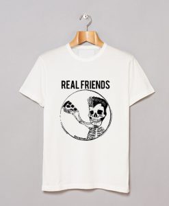 Real Friends Pizza Skeleton T-Shirt (GPMU)