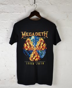 Rust In Peace Megadeth T Shirt Back (GPMU)