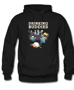 Archer Rick Bender Roger Homer BoJack Peter Drinking buddies Hoodie (GPMU)