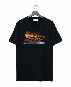 Back to The Future Japanese Movie Poster Fan T Shirt (GPMU)