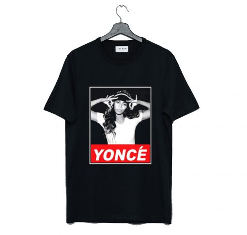 Beyonce Yonce Obey Style T Shirt (GPMU)