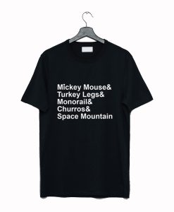 Mickey Mouse Turkey Legs Monorail Etc T Shirt (GPMU)