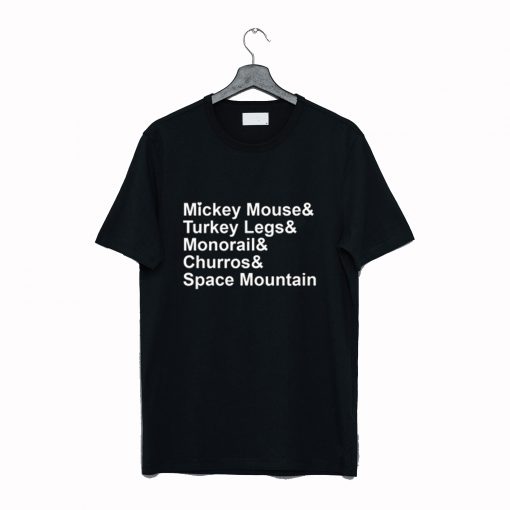 Mickey Mouse Turkey Legs Monorail Etc T Shirt (GPMU)