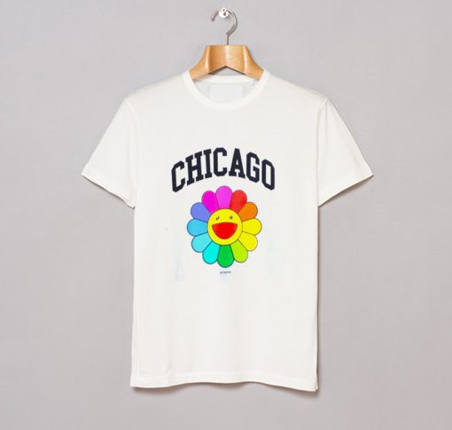 Takashi Murakami Flower Chicago T Shirt (GPMU)