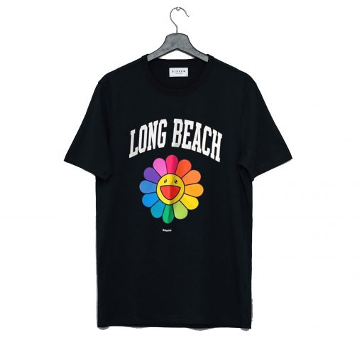 Takashi Murakami Flower Long Beach T Shirt (GPMU)