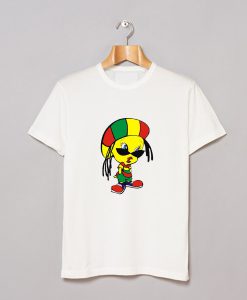 Tweety Rastafari Reggae Looney Tunes T-Shirt (GPMU)