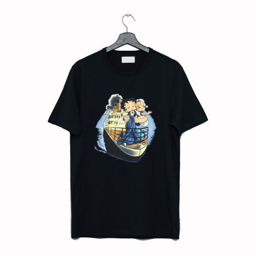 Vintage Betty Boop With Popeye Titanic T-Shirt (GPMU)