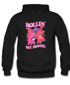 Vintage Care Bear Roller Skating Hoodie (GPMU)