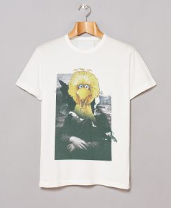 Big Bird Head Busting Sesame Street Mens T-Shirt (GPMU)