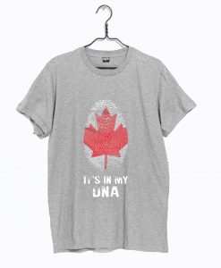 Canada it's in my DNA T-Shirt Grey (GPMU)