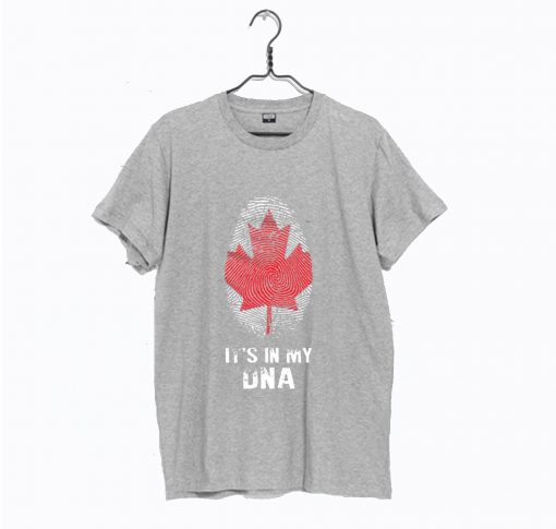 Canada it's in my DNA T-Shirt Grey (GPMU)