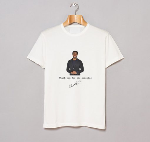 Chadwick Boseman Memories T Shirt (GPMU)