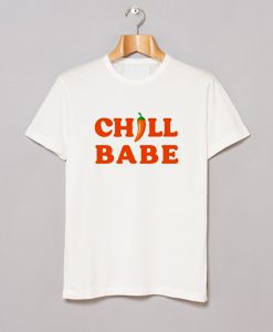 Chill babe T Shirt White (GPMU)