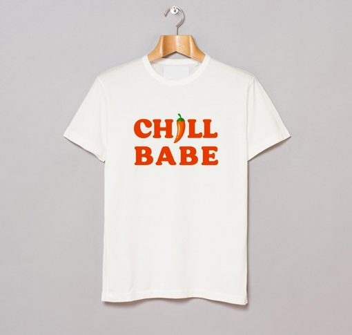 Chill babe T Shirt White (GPMU)