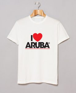 I Love Aruba Logo T Shirt (GPMU)
