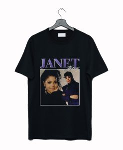 Janet Jackson Black T-Shirt (GPMU)