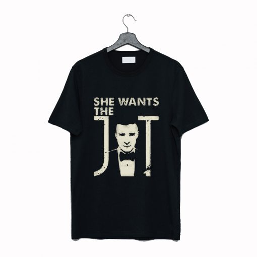 She Wants Justin Timberlake T-Shirt (GPMU)