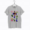 Super Mario Bros Gaming Characters Nintendo T Shirt (GPMU)
