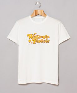 Wakanda Forever Letter T Shirt (GPMU)