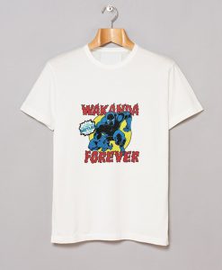 Wakanda Forever T Shirt White (GPMU)