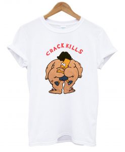 Bart Simpsons Crack Kills T-Shirt (GPMU)