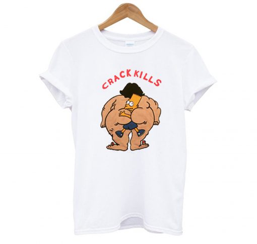 Bart Simpsons Crack Kills T-Shirt (GPMU)