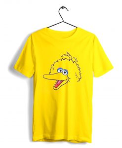 Big Bird Face with Hair Yellow T Shirt (GPMU)