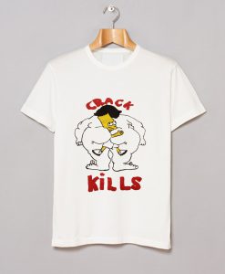 Crak Kills Simpsons T Shirt (GPMU)