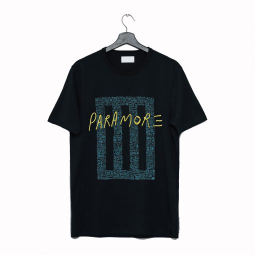 In My Parents Basement - Paramore Mens T-Shirt (GPMU)