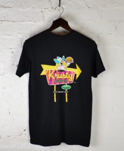 Krusty Burger Over Dozens Sold T-Shirt Back (GPMU)