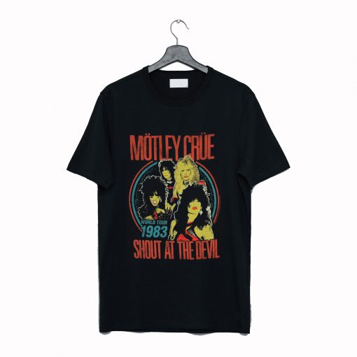 Motley Crue 'Shout at The Devil 83 Tour T Shirt (GPMU)