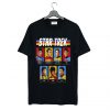 Star Trek Original Series Crew Retro Rainbow T Shirt (GPMU)