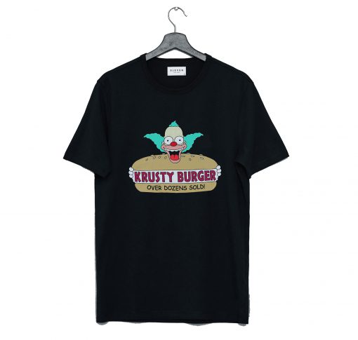 The Simpsons Mens Krusty Burger T-Shirt (GPMU)