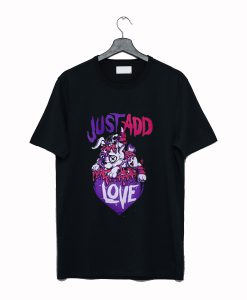 Cup Cake Cult Just Add Love Dog T Shirt (GPMU)