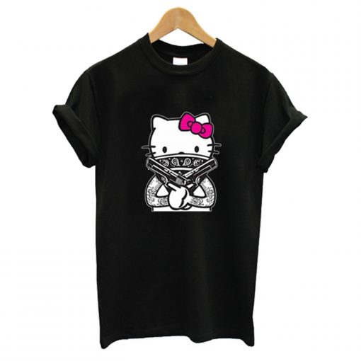 Gangster Hello Kitty T Shirt (GPMU)