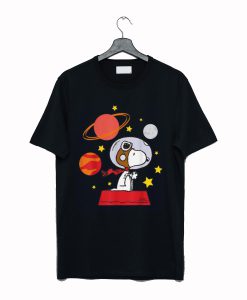 Nice Peanuts Snoopy Space Pilot Mars T Shirt (GPMU)