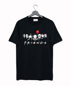 Official Horror Movie Character Friends Halloween T Shirt (GPMU)