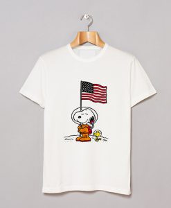 Peanuts Little Boys Snoopy In Space T-Shirt (GPMU)