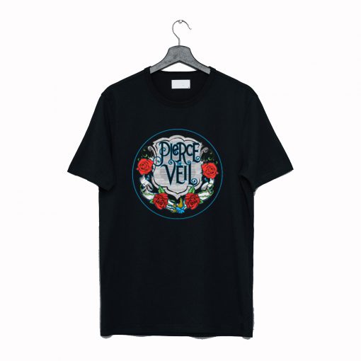 Pierce The Veil Rose Logo T Shirt (GPMU)