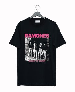 RAMONES ROCKET TO RUSSIA NEW BLACK T Shirt (GPMU)