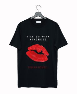 Selena Gomez - Kill Em With Kindness T Shir Black (GPMU)