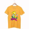 Bart Simpson Skatebard Yo Dude T Shirt (GPMU)