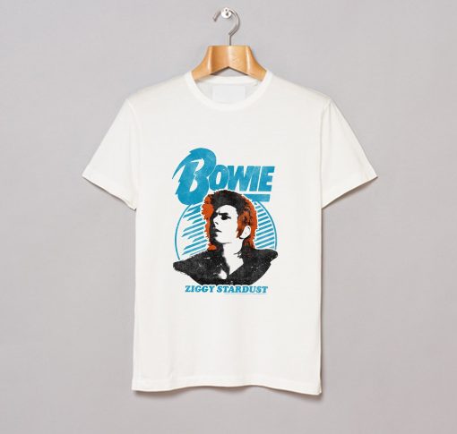 David Bowie Ziggy Stardust Orange Hair T Shirt (GPMU)