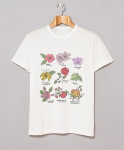 Disney Princess Floral Fashion T-Shirt (GPMU)